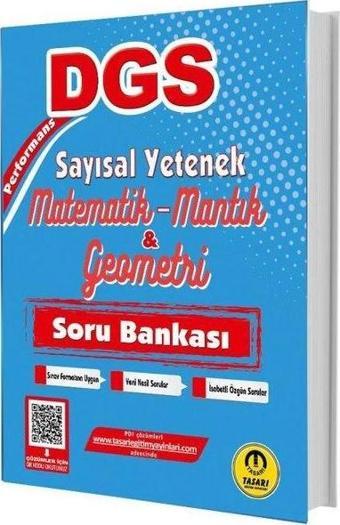 2025 DGS Sayısal Yetenek Matematik Mantık Geometri Soru Bankası - Özgen Bulut - Tasarı Akademi