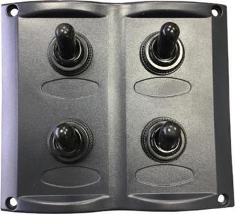Bfy 4'Lü Swıtch Panel 95X105 Mm