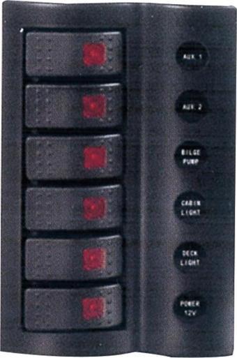 Bfy 6'Lı   Swıtch Panel B.S