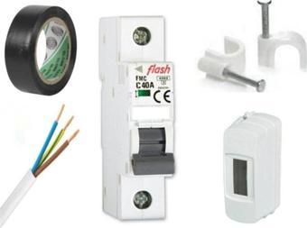 Elekktrıklı Şohben Kablosu 4 Mt Şohben Takımı Set