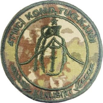 47. Komando Tugay Komtanlığı Kamuflaj Yuvarlak Arma