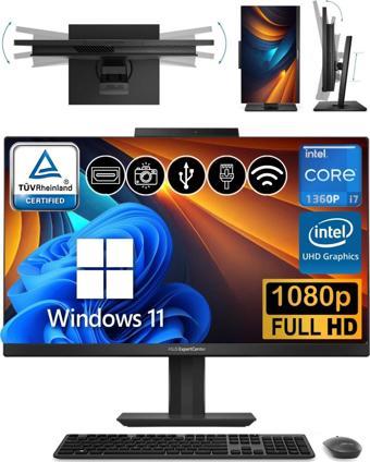 Asus ExpertCenter E5 i7-1360P 32GB 2TB M.2 SSD W11Pro E5402WVAK-BA0360 ATL35  23.8" Pivot All In One PC