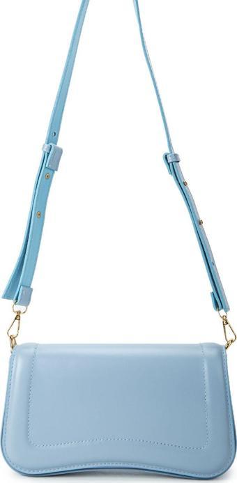 Mine Bag Uzun Askılı Marissa Kadın Çapraz Çanta Bebe Mavisi