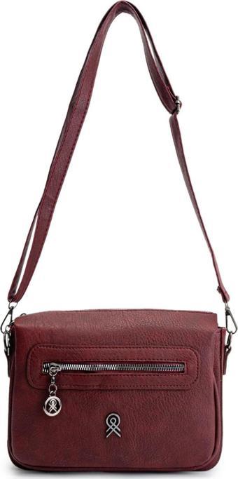 Mine Bag Uzun Askılı Matia Kadın Çapraz Çanta Bordo