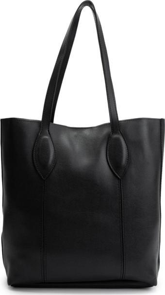 Mine Bag Suni Deri Kadın Kol Çanta Kenyon Siyah