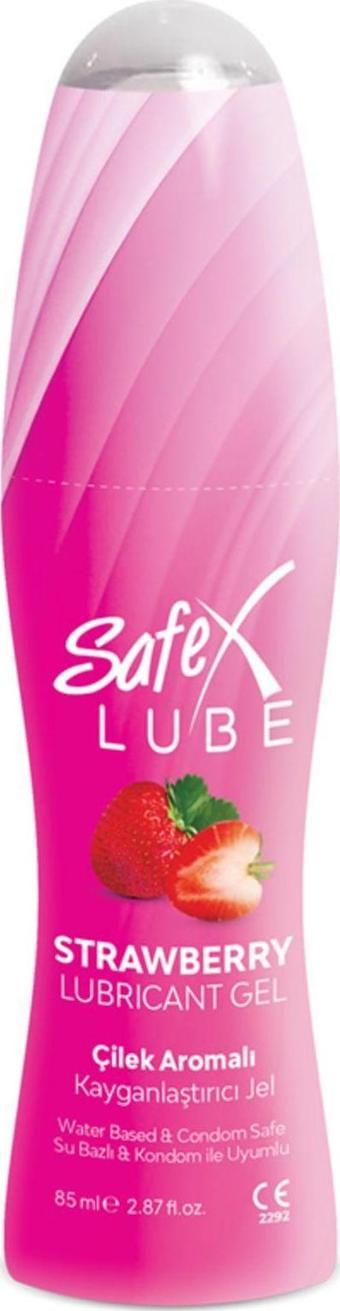 Safex Lube Kayganlaştırıcı Jel Çilek 85 Ml