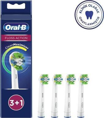 Oral-B Floss Action 3 1 Cleanmaximizer Teknolojili Yedek Fırça Başlığı