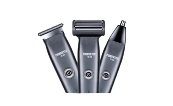TR-375 (3in1) Günlük Erkek Tıraş Bakım Seti (3 Başlıklı ve Ek Başlık Hediyeli)
