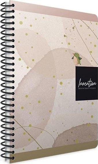 Gıpta Inventıon Spiralli Sert Kapak Defter 17 x 24 120 Yaprak Çizgili