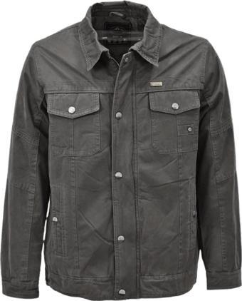 Erkek Spor Kanvas Yakalı Mont  M2625 BGL-ST03994