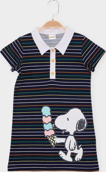 Snoopy Kız Çocuk Elbise 21973