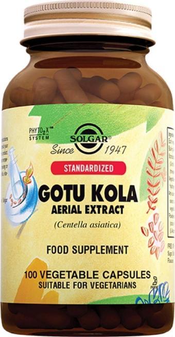 Gotu Kola Aerial Extract 100 Kapsül (gotu Cola)