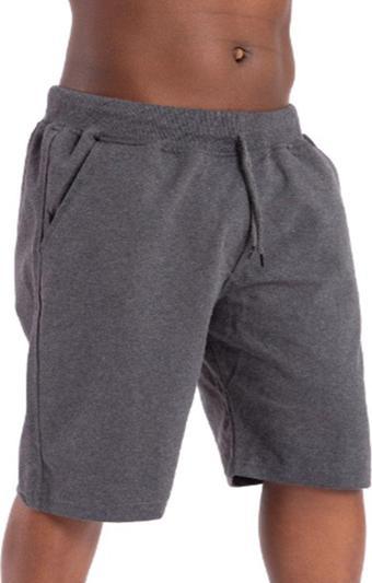 Lukitus Erkek Pamuklu Penye Şort Regular Fit Şort