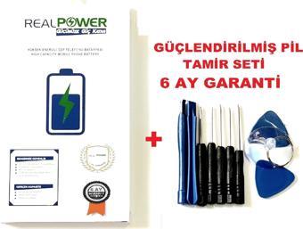 Tkgz Samsung Galaxy S8 Batarya Pil (realpower Güçlendirilmiş Batarya)