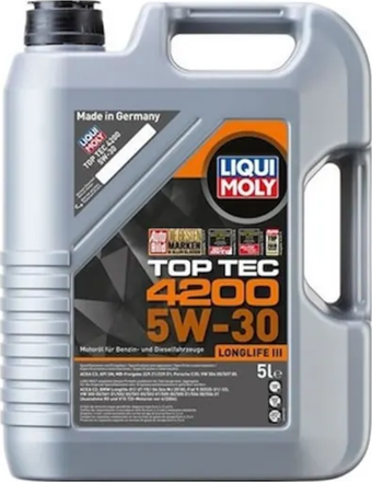 Liqui Moly Top Tec 4200 5W-30 5 Lt Motor Yağı