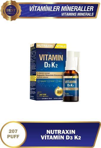D3-K2 30 Ml Sprey - 1000 IU D3 Vitamini, 25 mcg K2 Vitamini
