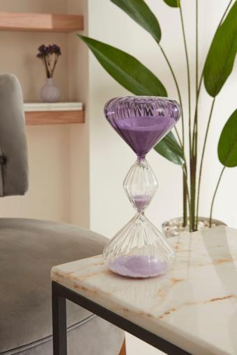 Karaca Home Trigon 30 Dk Kum Saati Mor