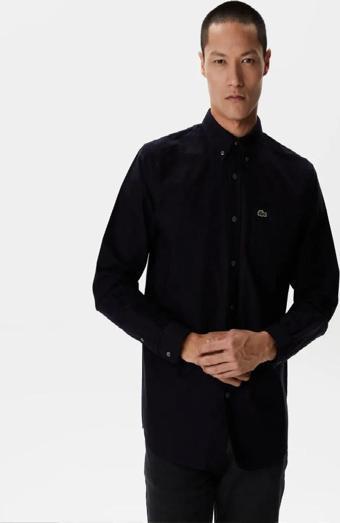 Lacoste Düğmeli Yaka Slim Fit Gömlek