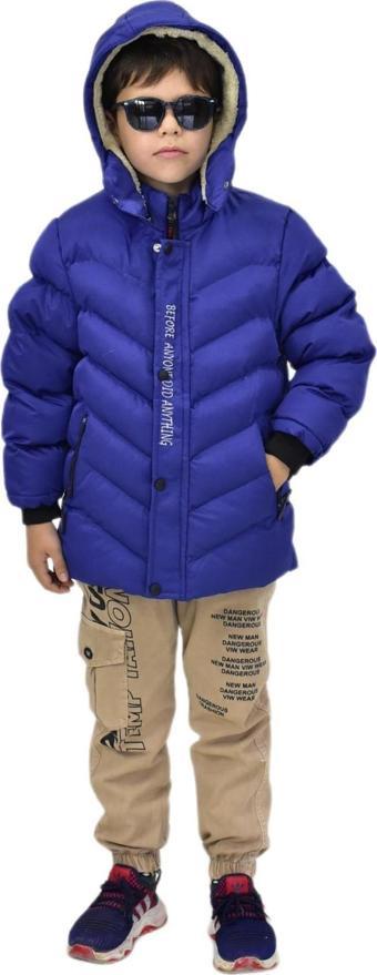 Erkek Çocuk Kapüşonlu Mont BS-0411