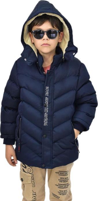 Erkek Çocuk Kapüşonlu Mont BS-0411