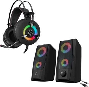Rampage Miracle-X2 Plus Kulaklık Rms-X9 Hoparlör
