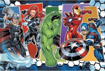 Trefl Puzzle The Avengers Invıncıble 60 Parça Çocuk Puzzle