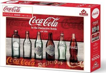 Art Puzzle Coca-Cola Vintage Şişeler 1000 Parça Puzzle