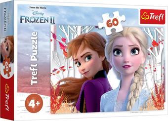 Trefl Puzzle Frozen 2, The Enchanted World of Anna and Elsa 60 Parça Puzzle