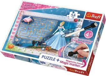 Trefl Puzzle Princess 54 Parça Yapboz + Kalem