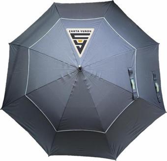 April A-250G Protokol Vale Çift Katmanlı Şemsiye 130 Cm