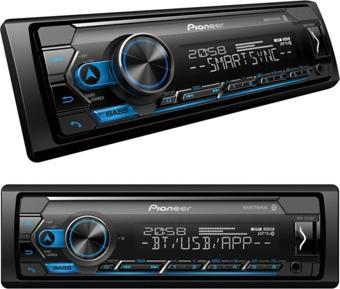 Pioneer Mvh-S325Bt Usb-Fm-Aux-Bluetooth 4X50 W Mekaniksiz Oto Teyp