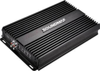 Soundmax Sx-3000.1D Mono Amfi 1 Ohm 3000 Watt Rms Power Bas Kontrol Aparatlı
