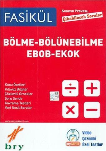 FASİKÜL - Matematik - Bölme-Bölünebilme - Ebob-Ekok - Birey Yayınları