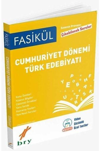 FASİKÜL - Edebiyat - Cumhuriyet Dönemi Türk Edebiyatı - Birey Yayınları