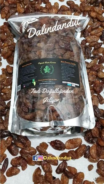 Dalındandut Yeni Mahsül Doğal Organik Üzüm Kurusu 250Gr (Yerli)