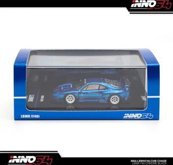 Inno 64 Models LBWK F40 Chrome Blue !!Chase Araba!!