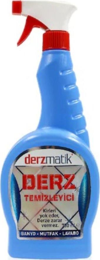 Derzmatik Derz Temizleyici 750 ml Banyo Mutfak Lavabo Temizleyici
