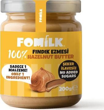 Fomilk %100 Fındık Ezmesi / Hazelnut Butter 200G