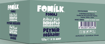 Fomilk Dereotlu Sürülebilir Kıvam / Dill Spread 125g x 12 Adet