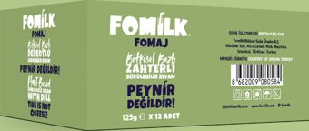 Fomilk Zahterli Sürülebilir Kıvam / Zahtar Spread 125g x 12 Adet