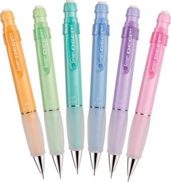 Serve Deep Mekanik Kurşun Kalem 6lı Set 0.7mm- Pastel Renkler