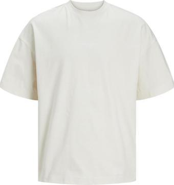 JACK&JONES JORSANTORINI TEE SS CREW NECK 12251774 KREM