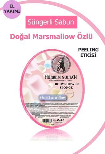 Hürrem Sultan Doğal Marshmallow Süngerli Sabun 130 Gr