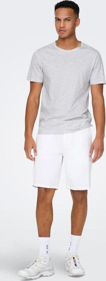 ONSMARK 0011 COTTON LINEN SHORTS NOOS BEYAZ