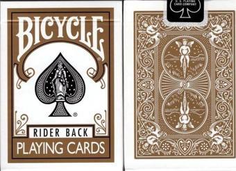 Bicycle Standart Index Kahve Rider Back Oyun Kağıdı Kartı iskambil Kartları