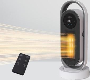 PURMED Kule Tipi Kumandalı Hareketli Isıtıcı