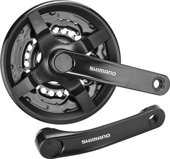 Shimano FC-TY301 Aynakol 33x7X8V Siyah 24/34/42T  170mm
