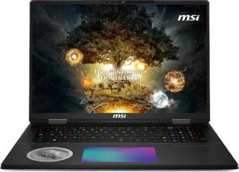 MSI TITAN 18 HX DRAGON EDITION NORSE MYTH A2XWJG-272TR 24GB RTX5090 Intel Ultra 9 285HX 96GB RAM 6TB SSD 18 inç UHD+ MINILED 120Hz Windows 11 Pro