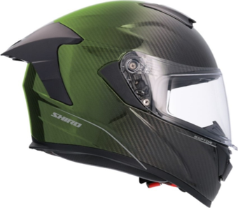 SHIRO 2004 S04 KASK FC CARBON SV L YEŞİL (GÖZLÜKLÜ)