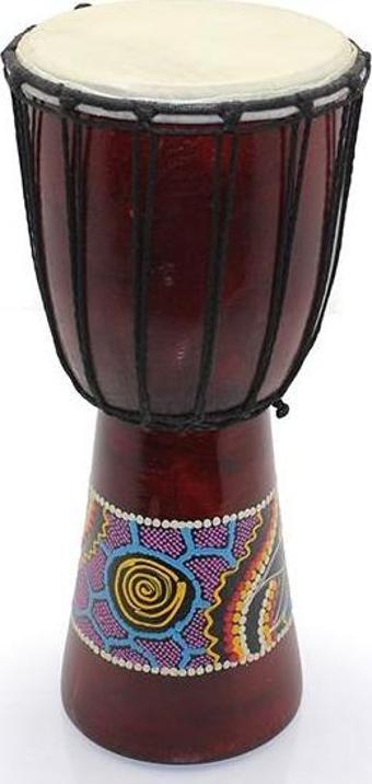 Batikli Ahşap Darbuka 30 Cm 3Dıarta-30
